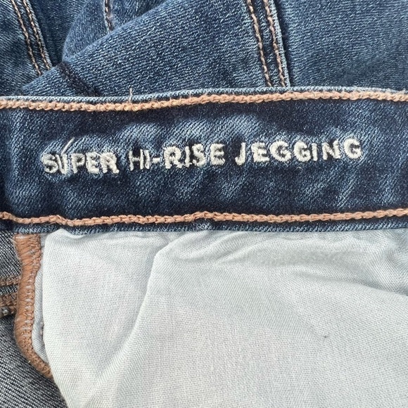 American Eagle Outfitters Super High Rise Jeggings Size 8 Long Women’s - Picture 6 of 6